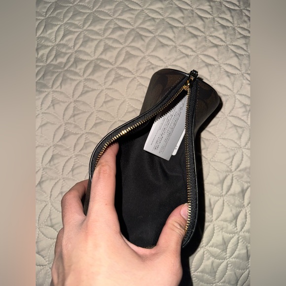 Coach Makeup Brush Holder In Signature Canvas - Picture 8 of 11